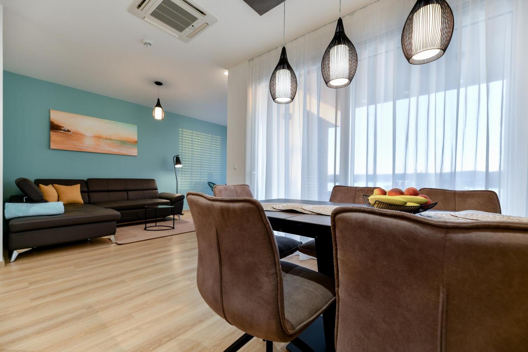 Crowonder Apartments & Rooms Oaza With Heated Swimming Pool And Sauna Turanj Exterior foto